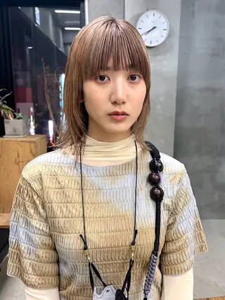 ショート カラー デザイン/レイヤー Kaito🐩/栄のヘアスタイル