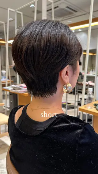 ショート 伊藤　龍之介 レイヤースタイル🟡のヘアスタイル