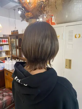 ミディアム カラー YURAGI🌿 SAKIのヘアスタイル