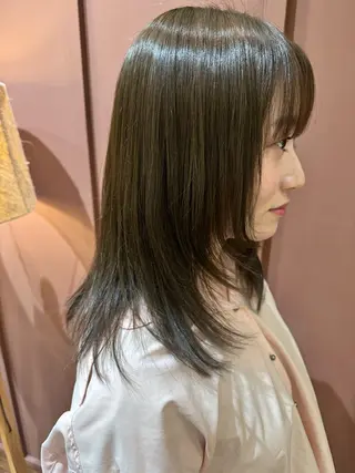 セミロング カラー 🌻井上 マリー🌻のヘアスタイル