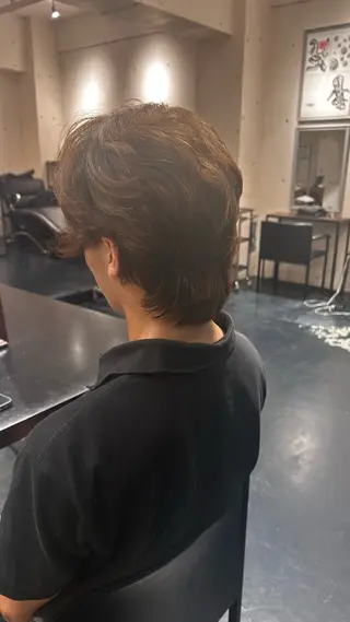 メンズ L’HOMME BLANC所属・佐藤 優里奈のヘアスタイル