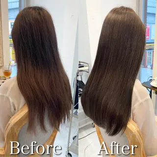 ロング カラー ボブ& 髪質改善FUMIYAのヘアスタイル