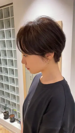 ショート カラー 表参道【髪質改善】 宮嶋勇太のヘアスタイル