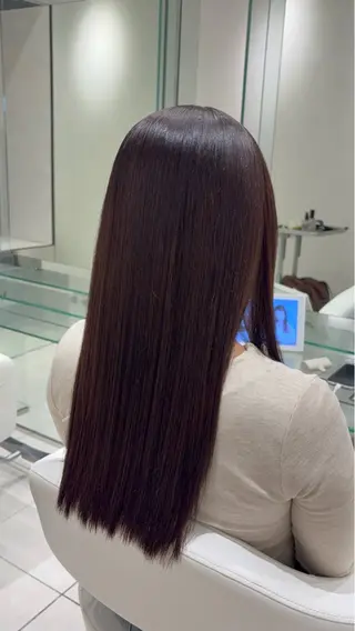 セミロング 大河 由依のヘアスタイル