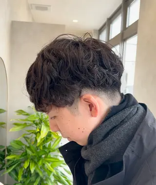 ショート パーマ Eleanor枚方店 店長　飛鳥　薫のヘアスタイル