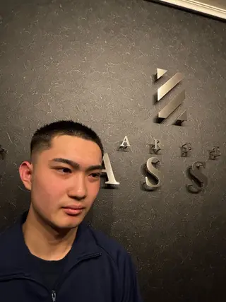 ショート メンズ BARBER CLASSICS所属・K. クスハラ南区のヘアスタイル