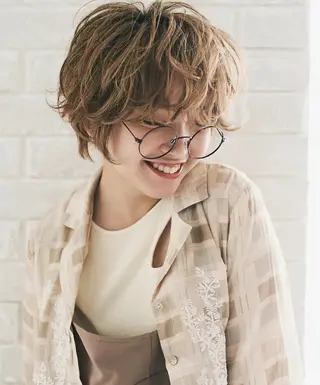 ショート リリー /Men's/パーマのヘアスタイル