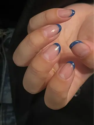 ネイル pu+on. nailworks所属・fuyumi / ニュアンスネイルのネイルデザイン