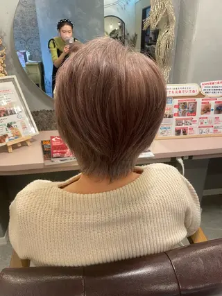 ショート hair  make echo所属・hair make echo滿木あい花のヘアスタイル