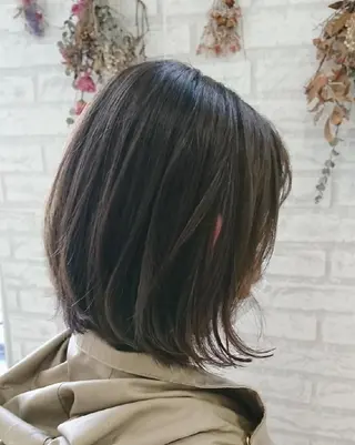ミディアム カラー ＊Cielo＊ 佐藤 幸世のヘアスタイル