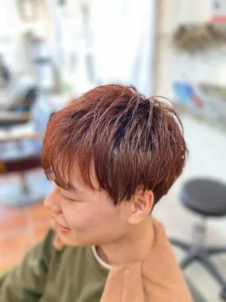 ショート カラー ハイブリッド美容師！ 藤井 俊壮のヘアスタイル