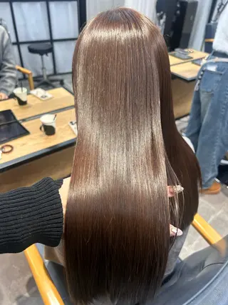 ロング カラー 韓国×髪質改善カラー 💎hinaのヘアスタイル