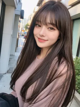 ロング LOVEST OIKE所属・LOVEST  井上 亜未/ 暖色のヘアスタイル