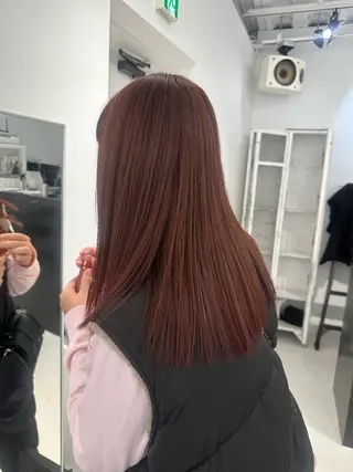 セミロング カラー レイヤーカット/艶髪 ✨💭KIRARIのヘアスタイル