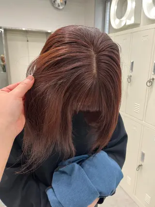 ミディアム 🌈ハイトーンカラー ⋆˚ʚɞにいな🌈のヘアスタイル