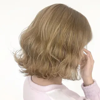 ミディアム sano sayakaのヘアスタイル