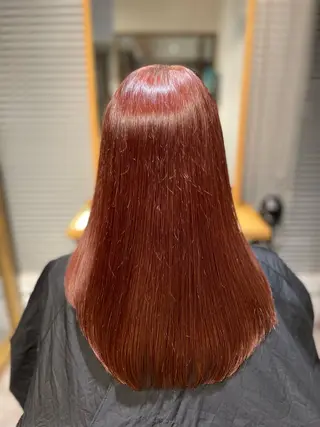 ロング カラー 渡辺 夢吏のヘアスタイル