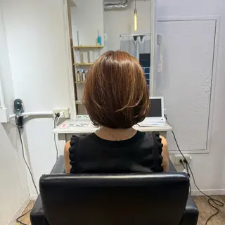 ミディアム 髪質改善特化/透明感 カラー/AKANE♡のヘアスタイル