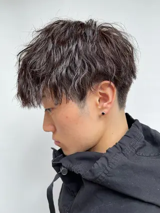 ショート パーマ メンズ メンズパーマ特化/ KAORU/店長のヘアスタイル