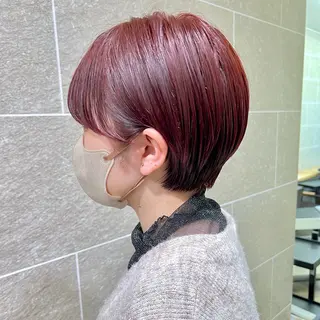 ショート ナリタ ミユウのヘアスタイル