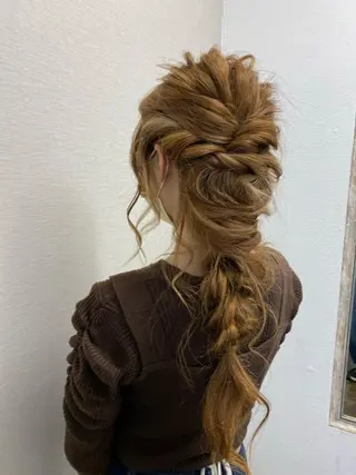 ヘアアレンジ パーマ指名1位✨ 針尾　完のヘアスタイル