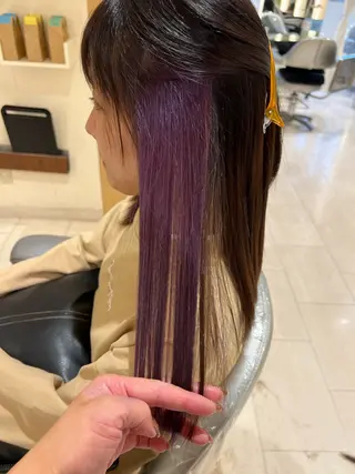 カラー 久永 菫のヘアスタイル