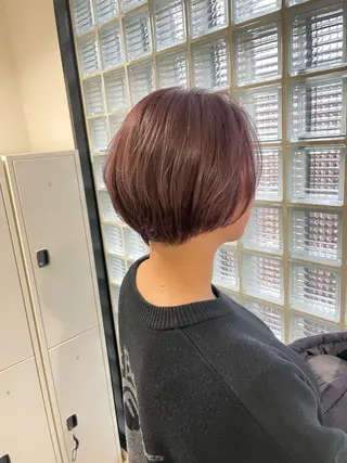ショート 大迫 江梨のヘアスタイル