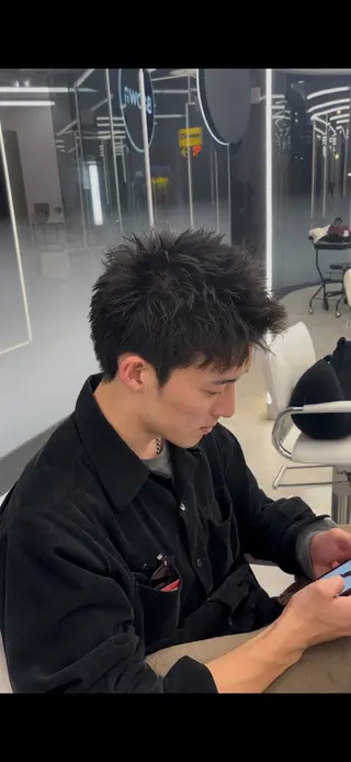 ショート メンズ 💎メンズ特化🔥 カット/パーマのヘアスタイル