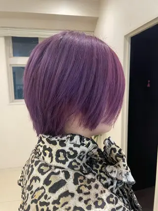 ショート カラー shiho/名駅 💎ケアブリーチ◎のヘアスタイル