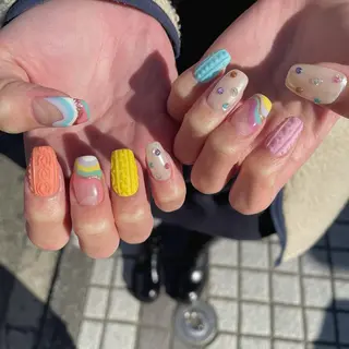 キッズ ネイル feey ⁑erinaのネイルデザイン