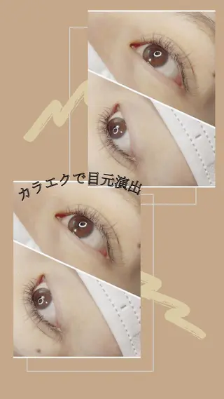 セミロング カラー パーマ ヘアアレンジ メンズ キッズ ネイル マツエク・マツパ アイブロウ salonde CHANELのマツエク・マツパデザイン