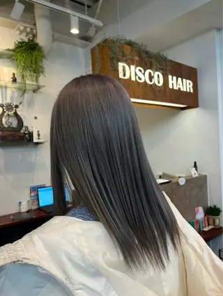 セミロング DISCO HAIR sanc所属・木村 ときわのヘアスタイル