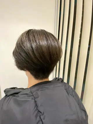 ショート カラー 髪質改善カラー/店長 宮内秀峰のヘアスタイル