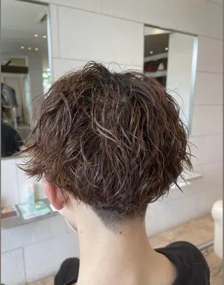 メンズ 河合 菜摘のヘアスタイル