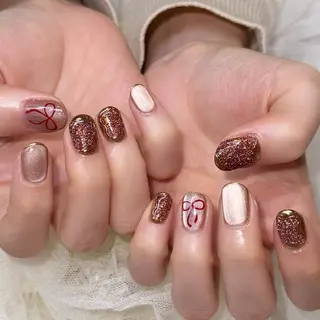 ネイル 新井 ひなののネイルデザイン