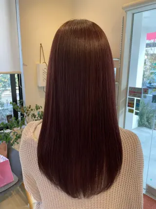 ロング カラー 野田 カレンのヘアスタイル