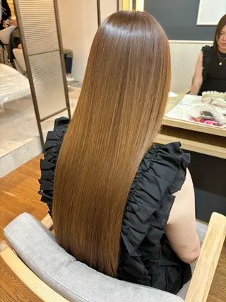 ロング カラー 韓国ヘア sasugaのヘアスタイル