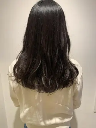 ロング パーマ 【当日予約◎】 ZU-LU 礒野玲児のヘアスタイル