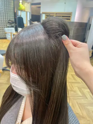 カラー 暖色/透明感カラー /nanami🌼のヘアスタイル