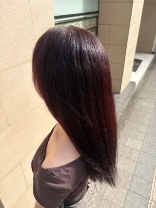 ロング 透明感カラー🫧/ ブリーチ🇰🇷れいのヘアスタイル