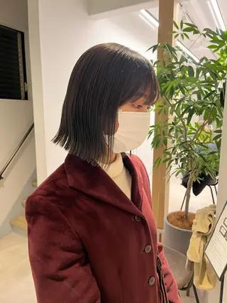 ショート カラー お洒落パーマ/ボブ ❄️Tomoka❄️のヘアスタイル