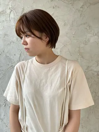 ショート 🟤TAP🟤 木曳野　金沢店のヘアスタイル