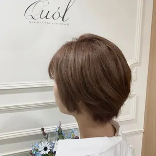 ショート カラー N°+aero 😊れいか😊のヘアスタイル