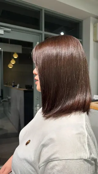 カラー 立津 美咲希のヘアスタイル