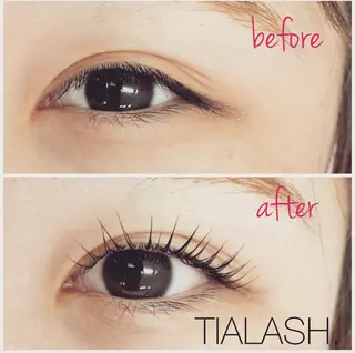 マツエク・マツパ TiALASH *Yui*のマツエク・マツパデザイン