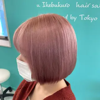 ショート mana/髪質改善/ ヘアセット/パーマのヘアスタイル