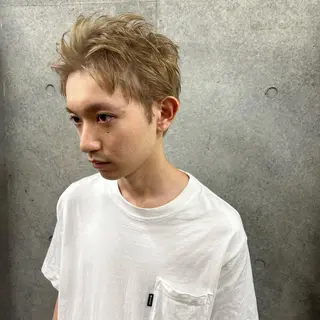 ショート メンズ ナガミ ショウのヘアスタイル