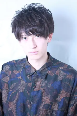 ショート パーマ メンズ TV出演&受賞歴有☆ 宮本輝正のヘアスタイル