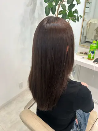 ミディアム lemiie ayusaのヘアスタイル