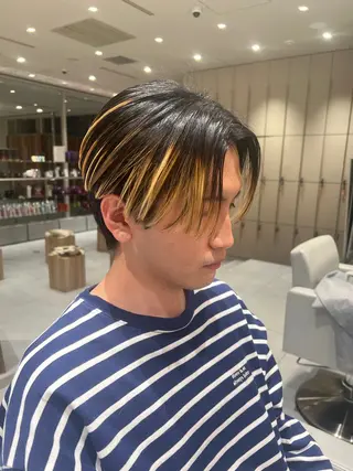 メンズ kako ショート ボブのヘアスタイル